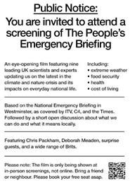National Emergency Briefing