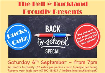 Bucks Quiz