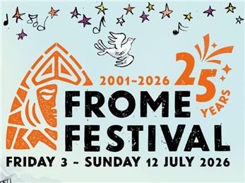 Frome Festival Starts 3rd July