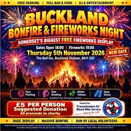 Fireworks - New Date Announced!