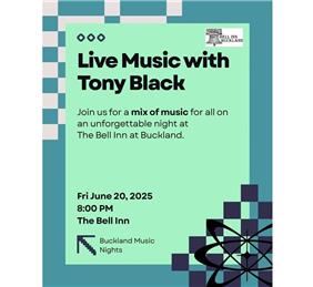 Live Music with Tony Black